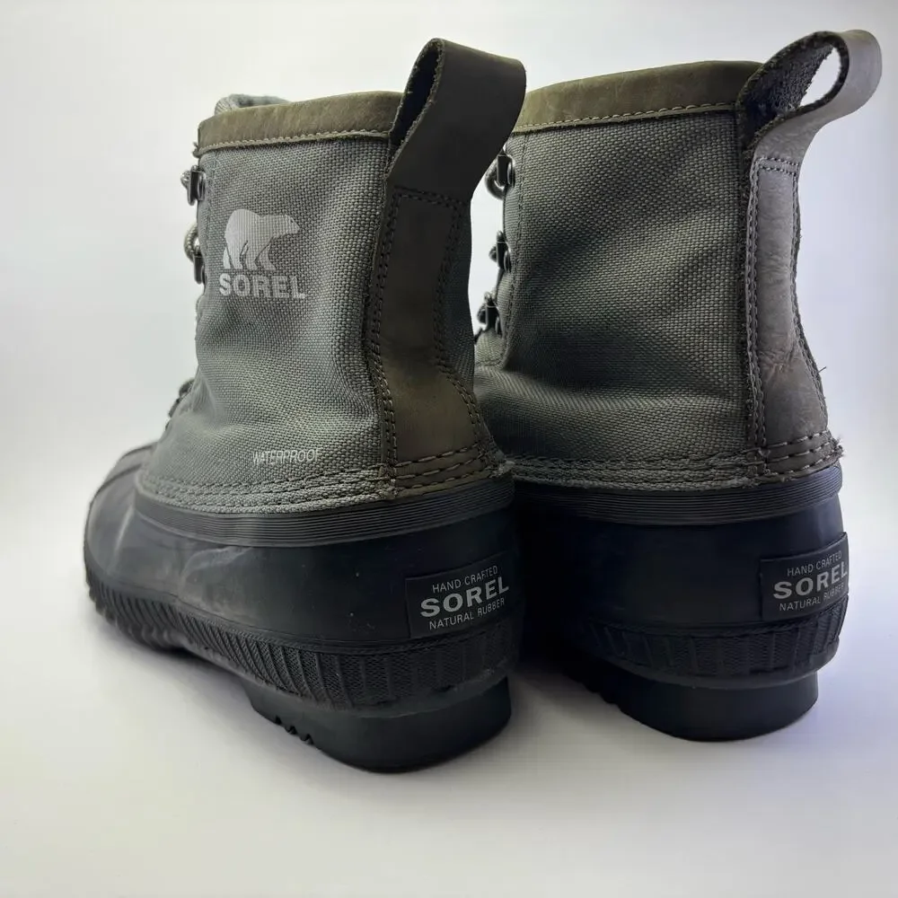SOREL “Cheyanne ll” Short Nylon Waterproof Boots Men’s Size 10.5
